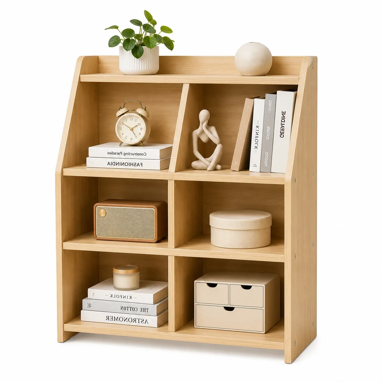 Kệ sách để bàn làm việc lắp ghép