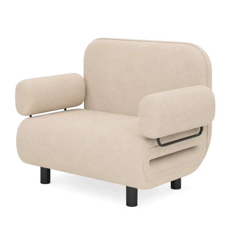 [FN-CH-044-BE-S] Sofa giường gấp gọn đa năngㅤㅤㅤㅤㅤㅤㅤㅤㅤㅤㅤ (Kem / Be (BE), Nhỏ (S))